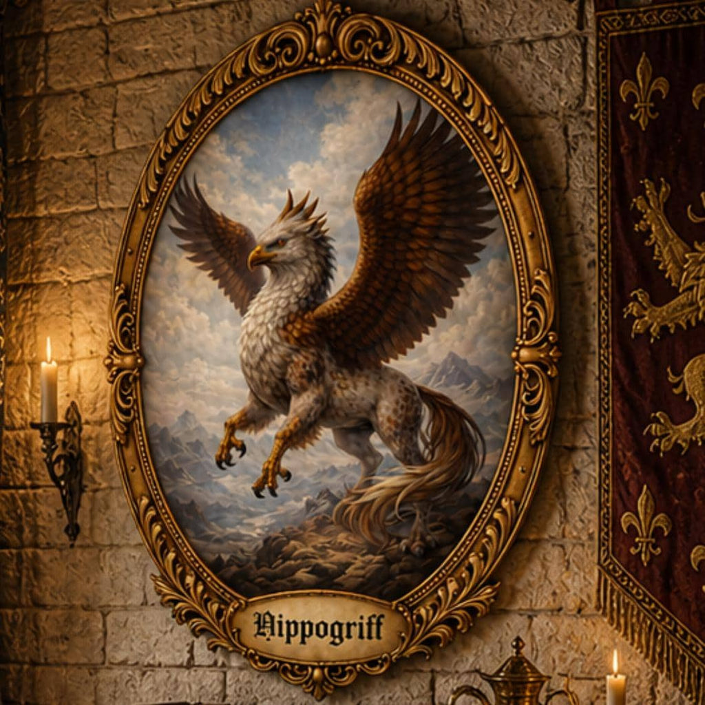 Hippogriff Cross Stitch Pattern PDF digital pattern preview
