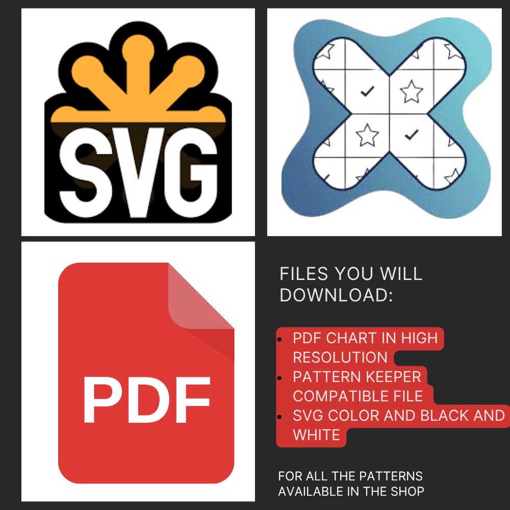 Dragon Cross Stitch Pattern PDF digital pattern preview
