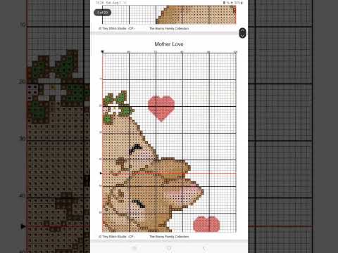 Bunny Mother love, Cross Stitch Pattern, Rabbit Embroidery, Nursery Cross Stitch, Printable PDF, Needlework Pattern